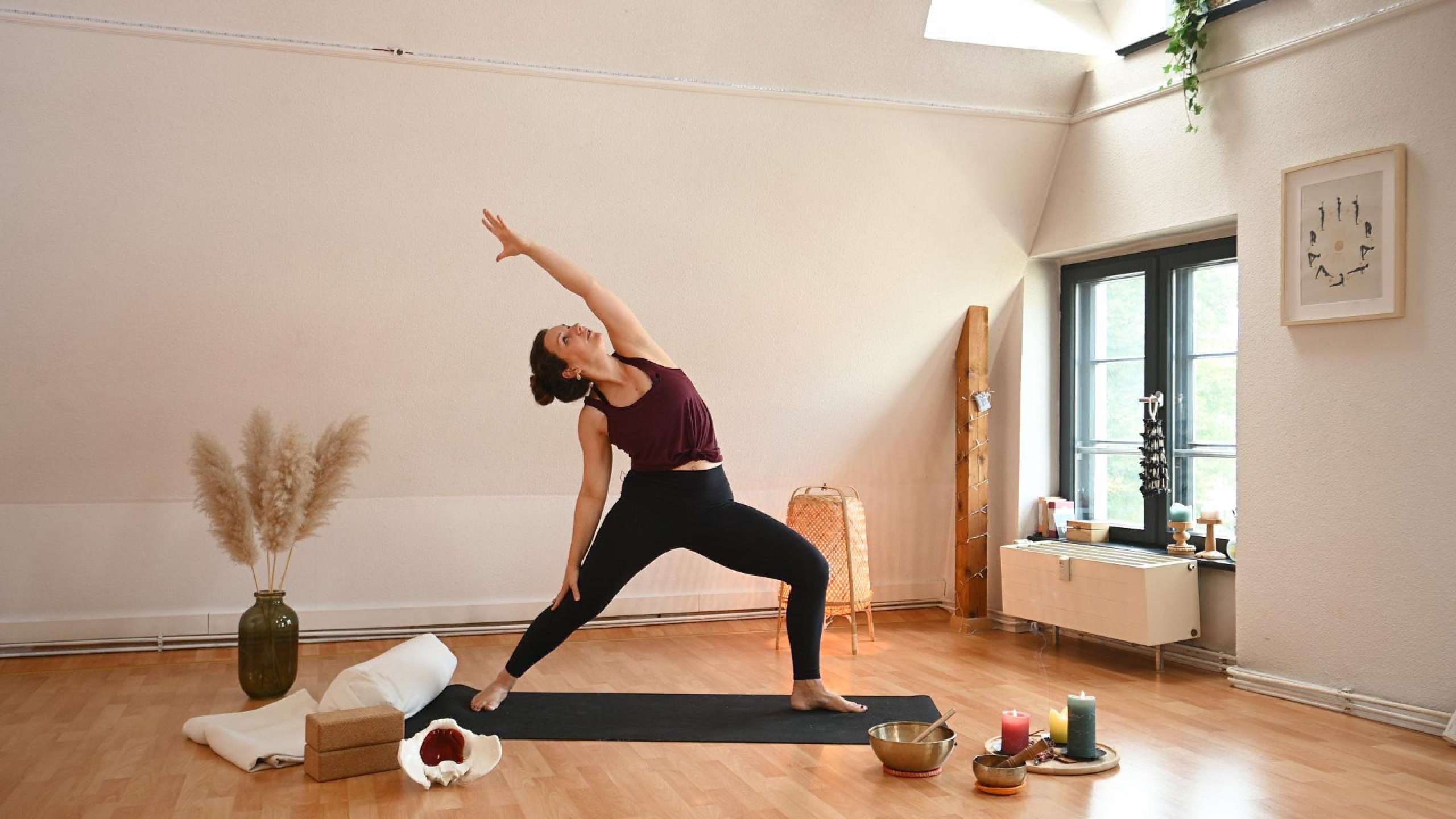 Zugang zu Schwangerenyoga Videos per Smartphone oder Tablet